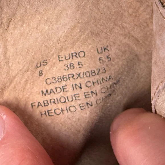 NWOB Kelsi Dagger Brooklyn Logan Fawn Suede Over-the-Knee Women's Boots 8 - Picture 15 of 16